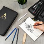 48w1 PROFESJONALNY ZESTAW OŁÓWKÓW WĘGLI PRZYBORÓW DO SZKICOWANIA RYSOWANIA - obrazek 3