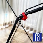 SUSZARKA NA PRANIE BIELIZNĘ ANTRACYTOWA ŁAMANA NOGA 18M PRANIA - obrazek 5