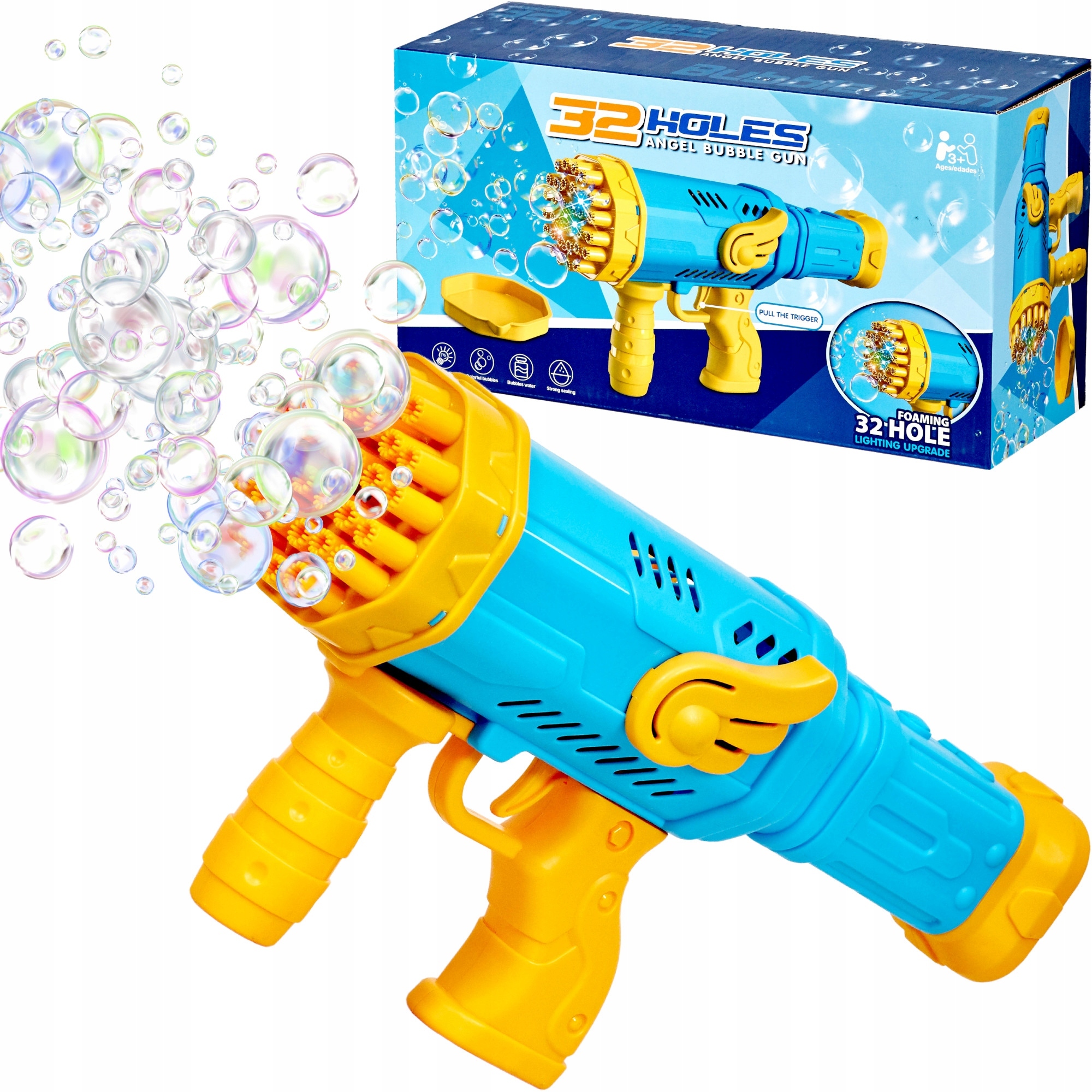24a276d013c0251f970587df0d32fc64.jpg AUTOMAT PISTOLET DO ROBIENIA BANIEK MYDLANYCH 32X - obrazek 1