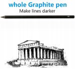 PROFESJONALNY ZESTAW DO SZKICU SZKICOWANIA RYSUNKU MALOWANIA ARTISTIQ 33w1 - obrazek 7