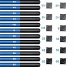 48w1 PROFESJONALNY ZESTAW OŁÓWKÓW WĘGLI PRZYBORÓW DO SZKICOWANIA RYSOWANIA - obrazek 11