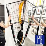 SUSZARKA NA PRANIE BIELIZNĘ ANTRACYTOWA ŁAMANA NOGA 18M PRANIA - obrazek 6