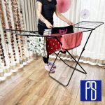 SUSZARKA NA PRANIE BIELIZNĘ ANTRACYTOWA ŁAMANA NOGA 18M PRANIA - obrazek 3