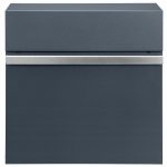 SKRZYNKA POCZTOWA NA LISTY Z NAPISEM ADRESEM ANTRACYT EXCLUSIVE TUBA - obrazek 2