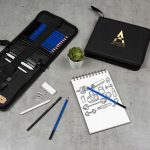 PROFESJONALNY ZESTAW DO SZKICOWANIA RYSOWANIA KREDKI PRZYBORY 35w1 ARTISTIQ - obrazek 4