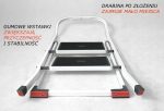 DRABINA DRABINKA DOMOWA BIAŁA 2 STOPNIE DO 150KG WYTRZYMAŁA DEKRA - obrazek 5