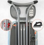 DESKA DO PRASOWANIA DUŻA PROFESJONALNA BLUE LAGUNA PRZEDŁUŻACZ PÓŁKA - obrazek 6