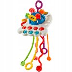 ZABAWKA SENSORYCZNA DLA NIEMOWLĄT GRYZAK POPIT 4w1 - obrazek 2