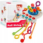 ZABAWKA SENSORYCZNA DLA NIEMOWLĄT GRYZAK POPIT 4w1