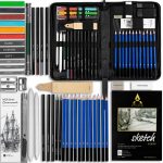 48w1 PROFESJONALNY ZESTAW OŁÓWKÓW WĘGLI PRZYBORÓW DO SZKICOWANIA RYSOWANIA - obrazek 2