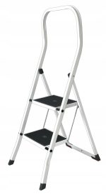 DRABINA DRABINKA DOMOWA BIAŁA 2 STOPNIE DO 150KG WYTRZYMAŁA DEKRA - obrazek 10