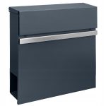 SKRZYNKA POCZTOWA NA LISTY Z NAPISEM ADRESEM ANTRACYT EXCLUSIVE TUBA - obrazek 11