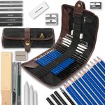 PROFESJONALNY ZESTAW DO SZKICU SZKICOWANIA RYSUNKU MALOWANIA ARTISTIQ 33w1