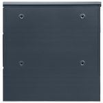 SKRZYNKA POCZTOWA NA LISTY Z NAPISEM ADRESEM ANTRACYT EXCLUSIVE TUBA - obrazek 6