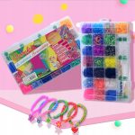 GUMKI DO ROBIENIA BRANSOLETEK KREATYWNY ZESTAW NA PREZENT XXL 4400 SZTUK - obrazek 2