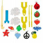 GUMKI DO ROBIENIA BRANSOLETEK KREATYWNY ZESTAW NA PREZENT XXL 4400 SZTUK - obrazek 8