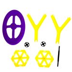 MAGNETYCZNE KLOCKI KONSTRUKCYJNE EDUKACYJNE NAUKA ZESTAW DLA DZIECI 72 EL. - obrazek 12