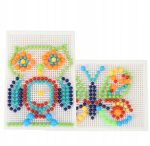 KREATYWNY ZESTAW PUZLI UKŁADANKA PINEZKI GRZYBKI PUZZLE 296 ELEMENTÓW - obrazek 2