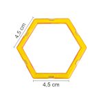 MAGNETYCZNE KLOCKI KONSTRUKCYJNE EDUKACYJNE NAUKA ZESTAW DLA DZIECI 72 EL. - obrazek 10