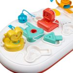 STOLIK MANIPULACYJNY INTERAKTYWNY EDUKACYJNY KŁÓDKI WTYCZKA PRZYCISKI 2w1 - obrazek 2