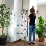 DUŻA PROFESJONALNA DESKA DO PRASOWANIA Z RĘKAWNIKIEM PRZEDŁUŻACZ ANTENKA NA STACJĘ PAROWĄ - obrazek 5