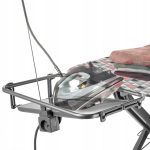 DUŻA PROFESJONALNA DESKA DO PRASOWANIA Z RĘKAWNIKIEM PRZEDŁUŻACZ ANTENKA NA STACJĘ PAROWĄ - obrazek 4