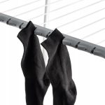 STOJĄCA SUSZARKA NA PRANIE TELESKOPOWA DO UBRAŃ NA BIELIZNĘ STABILNA 196cm - obrazek 7