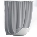 ZASŁONKA PRYSZNICOWA  180x200 GRAY