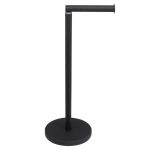 PRIME Stojak uchwyt wieszak na zapasowy papier toaletowy czarny - obrazek 7