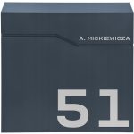 SKRZYNKA NA LISTY POCZTOWA PERSONALIZOWANA Z ADRESEM NUMEREM DOMU