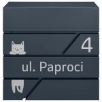 SKRZYNKA POCZTOWA NA LISTY MODERN ANTRACYT + WZÓR