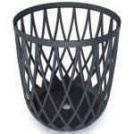 KOSZ OSŁONKA CHOINKA UNIQUBO ANTRACYT 55L - obrazek 4