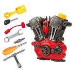 ZESTAW MECHANIKA SILNIK DO ROZKRĘCANIA SKRĘCANIA CZĘŚCI MAŁY MAJSTERKOWICZ - obrazek 8