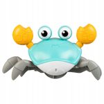 PEŁZAJĄCY KRAB ZABAWKA Chodzący Do Raczkowania Uciekający Interaktywny - obrazek 9