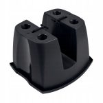 SKRZYNIA DONICZKA BALKONOWA DONICA NA BALUSTRADĘ CZARNA KWIETNIK NA BALKON - obrazek 9