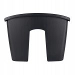 SKRZYNIA DONICZKA BALKONOWA DONICA NA BALUSTRADĘ CZARNA KWIETNIK NA BALKON - obrazek 12