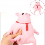 NIEZNISZCZALNA ŚWINKA GNIOTEK DO RZUCANIA GNIECENIA JEŻDŻENIA ANYSTRESOWA - obrazek 2