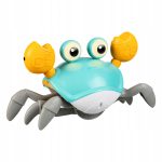 PEŁZAJĄCY KRAB ZABAWKA Chodzący Do Raczkowania Uciekający Interaktywny - obrazek 3