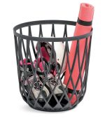 KOSZ UNIQUBO PROSPERPLAST BIAŁY OKRĄGŁY 55L STOLIK POJEMNIK - obrazek 5