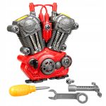 ZESTAW MECHANIKA SILNIK DO ROZKRĘCANIA SKRĘCANIA CZĘŚCI MAŁY MAJSTERKOWICZ - obrazek 4