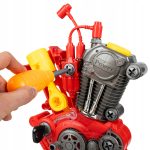 ZESTAW MECHANIKA SILNIK DO ROZKRĘCANIA SKRĘCANIA CZĘŚCI MAŁY MAJSTERKOWICZ - obrazek 5