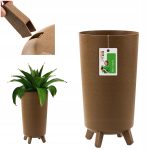 DONICA DONICZKA WYSOKA KWIETNIK STOJĄCY NA NÓŻKACH DO DOMU OGRODU ECO BRĄZ