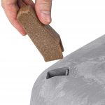 3X DONICA DONICZKA NÓŻKI SZARA EFEKT BETONU 39x20x19CM POJEMNA EKOLOGICZNA - obrazek 7