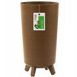 DONICA DONICZKA WYSOKA KWIETNIK STOJĄCY NA NÓŻKACH DO DOMU OGRODU ECO BRĄZ - obrazek 5