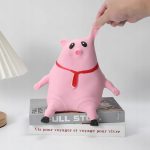 NIEZNISZCZALNA ŚWINKA GNIOTEK DO RZUCANIA GNIECENIA JEŻDŻENIA ANYSTRESOWA - obrazek 3