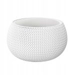 DONICZKA DONICA Splofy Bowl 24cm BIAŁA ZE WZOREM UNIKATOWA LOFT - obrazek 4