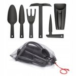 ZESTAW NARZĘDZI OGRODOWYCH 6 ELEMENTÓW DO SADZENIA ROŚLIN MOTYCZKA ŁOPATKA