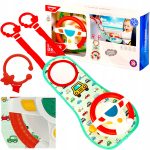 KIEROWNICA INTERAKTYWNA DO SAMOCHODU ZESTAW MAŁEGO KIEROWCY NA FOTEL LUSTRO