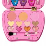 ZESTAW DO MAKIJAŻU MAKEUP PAZNOKCI KOSMETYKI CIENIE BRĄZ DLA DZIECI TOREBKA - obrazek 5