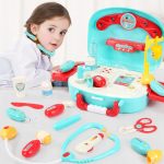 ZESTAW MAŁEGO LEKARZA LEKARSKI DOKTORA WALIZKA KUFEREK NA PREZENT XXL 19EL. - obrazek 4